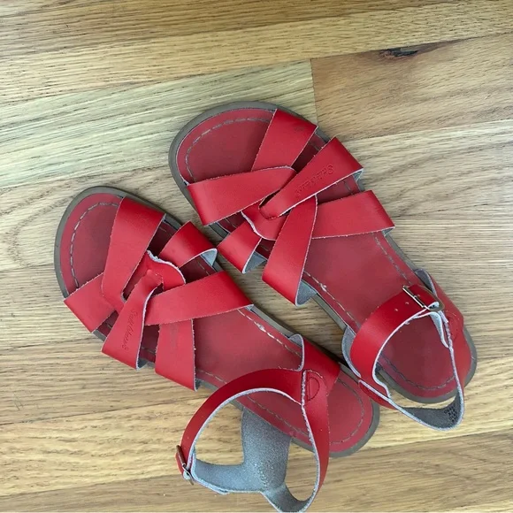 Salt Water Sandals by Hoy - Red - Picture 2 of 6